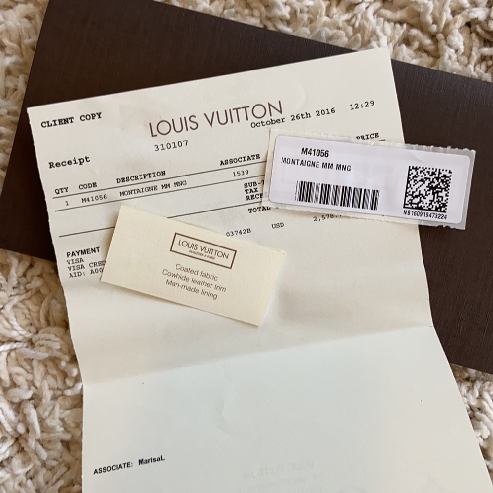 【SOLD】Louis Vuitton Montaigne MM - Picture 11 of 14